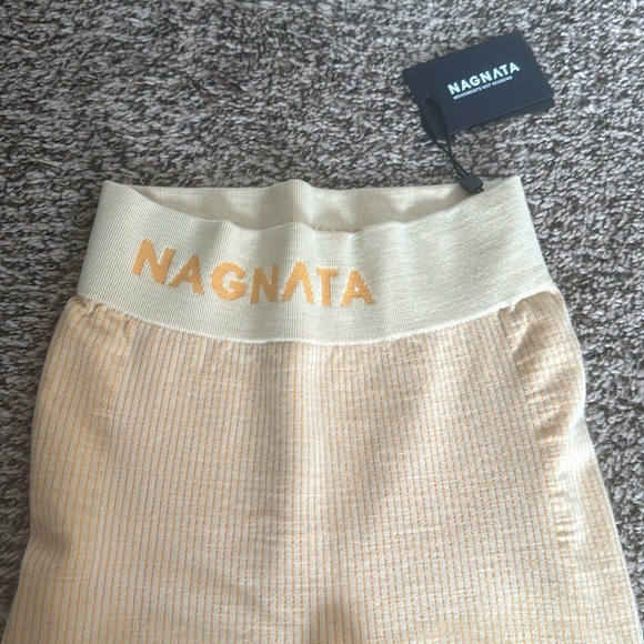 NagnataBallet Legging Pistachio/Marigold size small - Picture 2 of 6